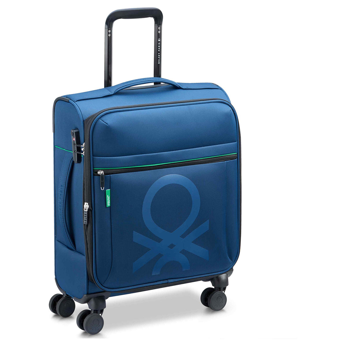 Delsey Benetton Color Block Carry-On Spinner Luggage