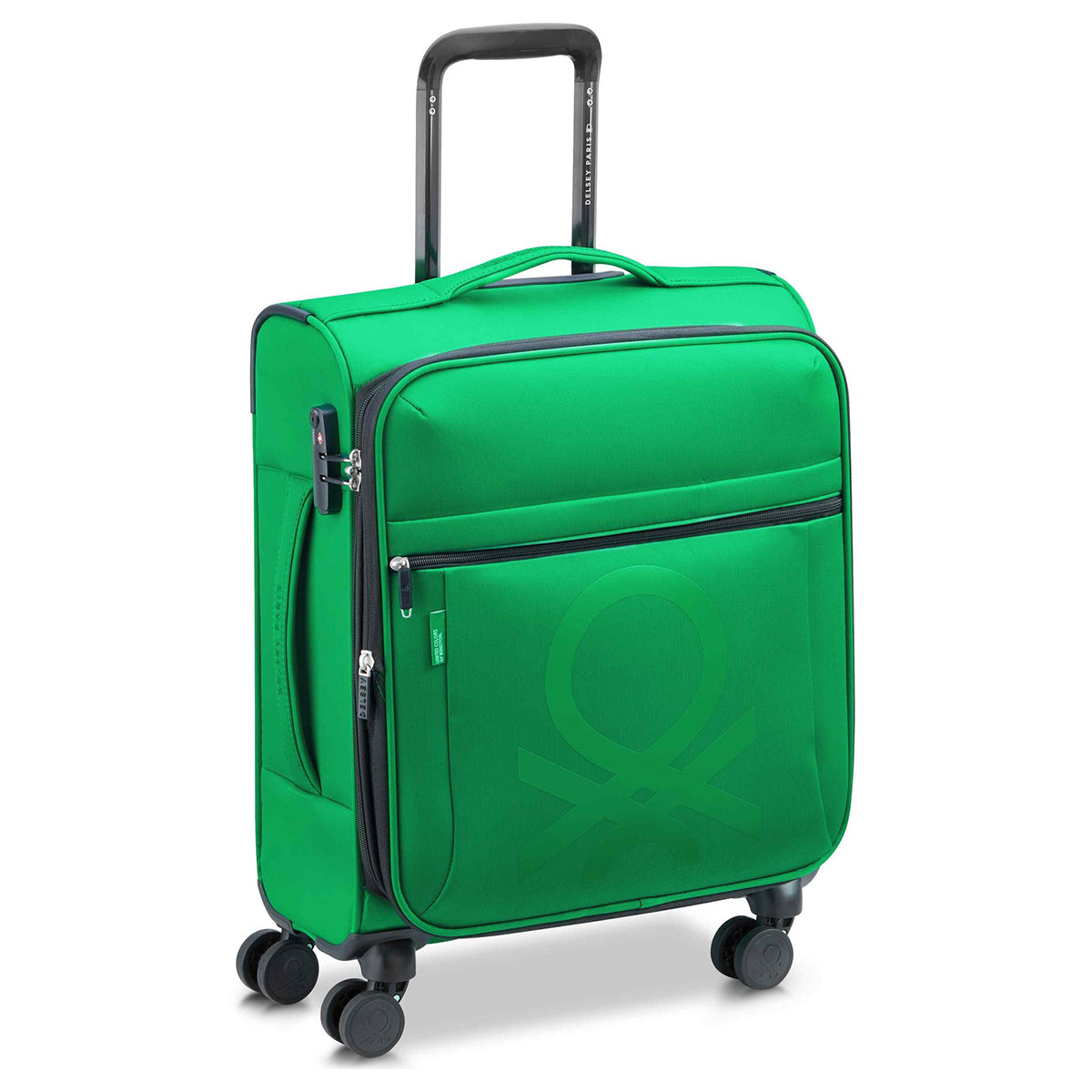 Delsey Benetton Color Block Carry-On Spinner Luggage