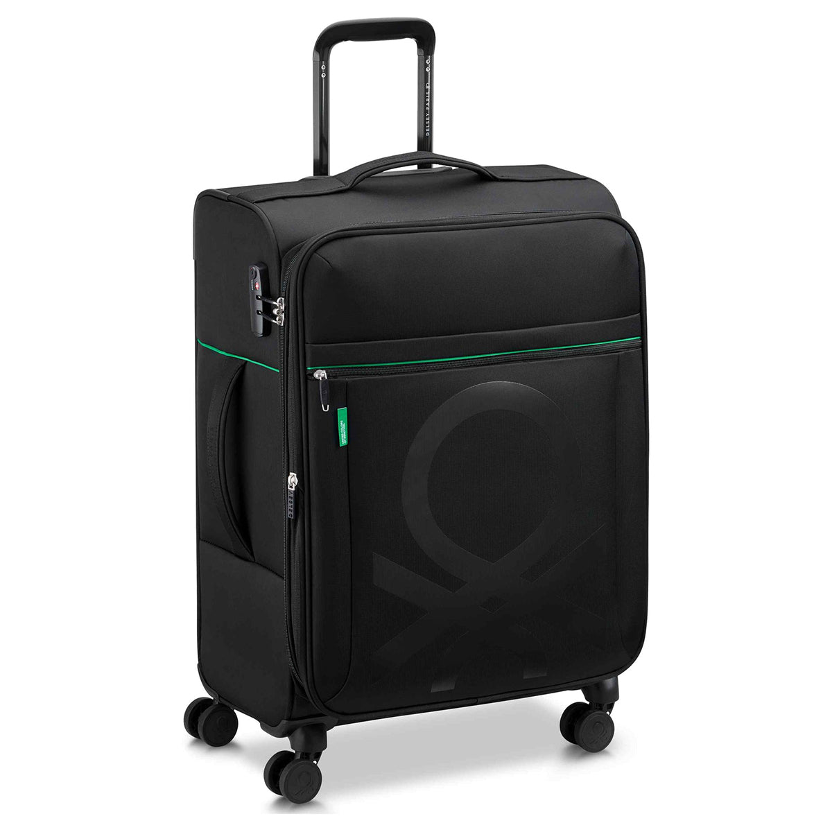 Delsey Benetton Color Block Medium Spinner Luggage