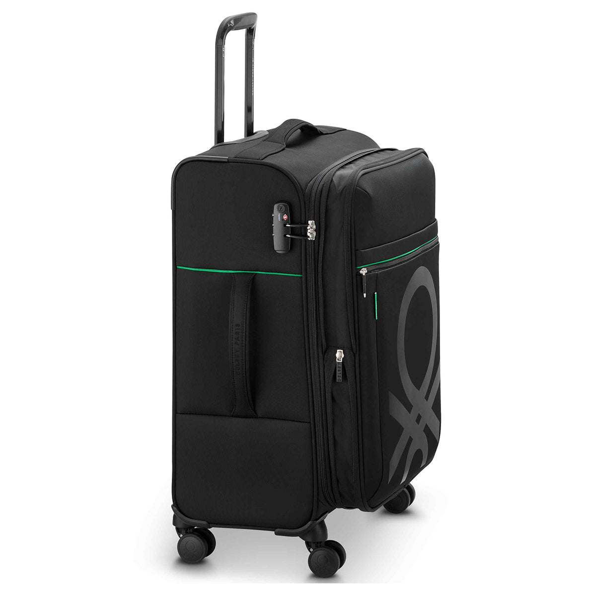 Delsey Benetton Color Block Medium Spinner Luggage