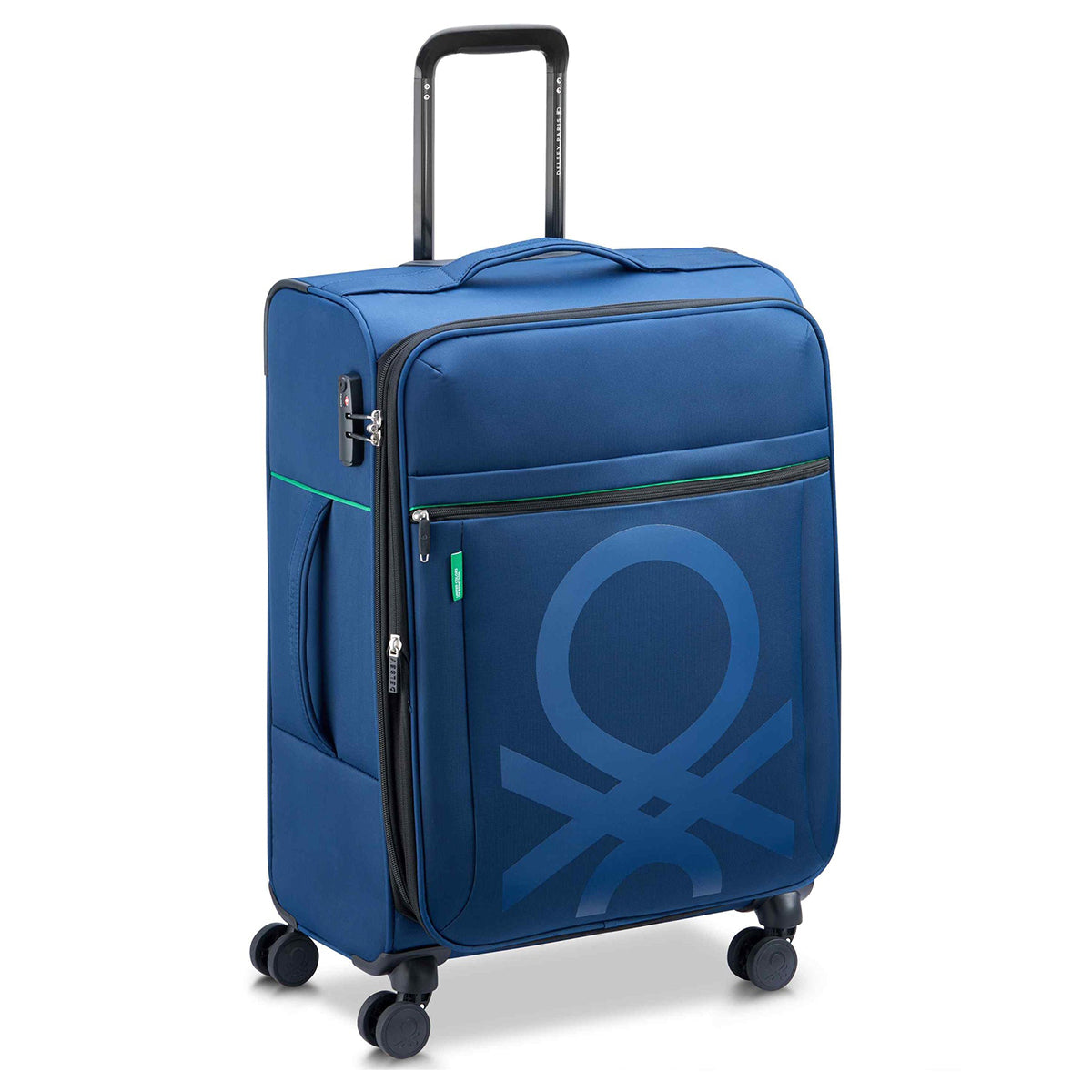 Delsey Benetton Color Block Medium Spinner Luggage