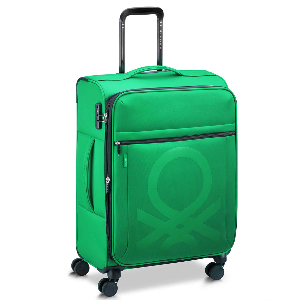 Delsey Benetton Color Block Medium Spinner Luggage