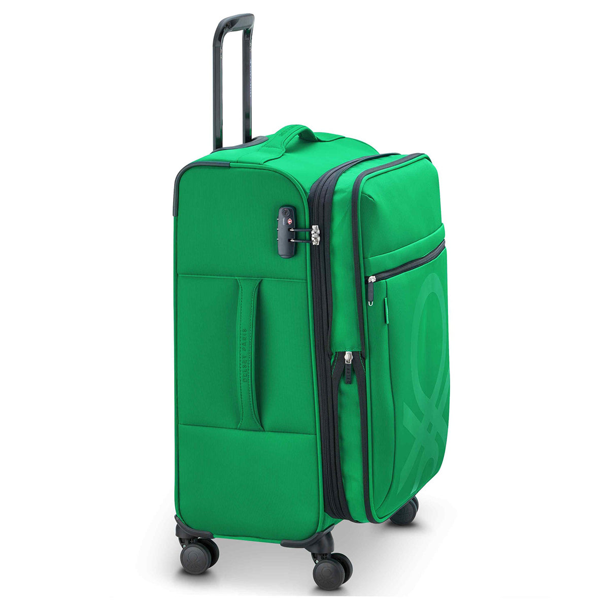 Delsey Benetton Color Block Medium Spinner Luggage