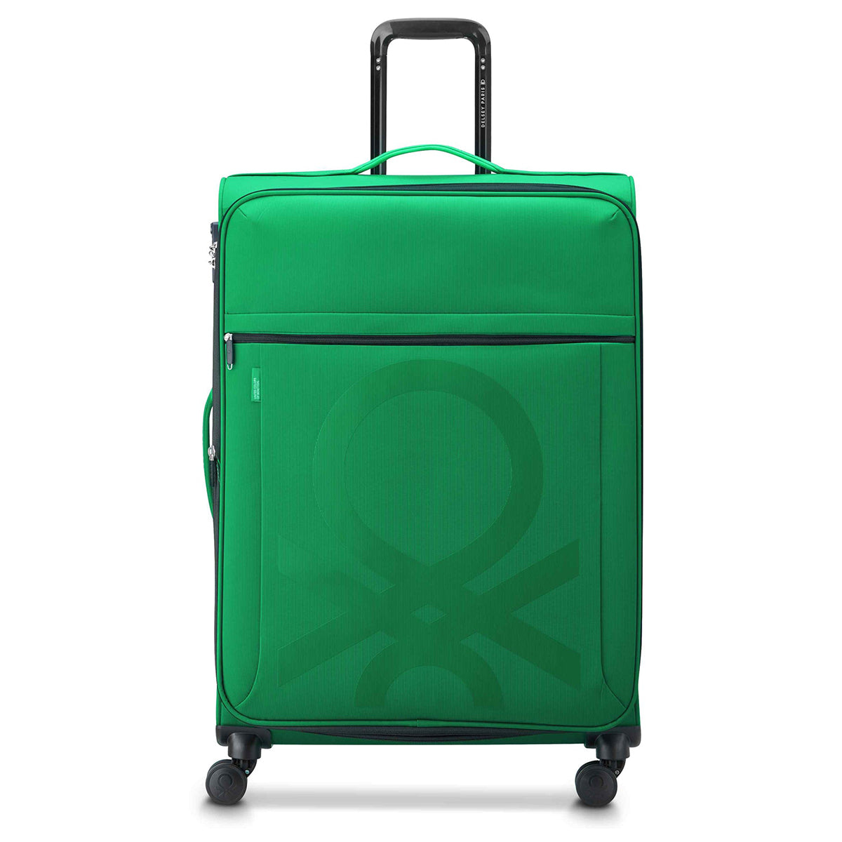 Delsey Benetton Color Block Large Spinner Luggage