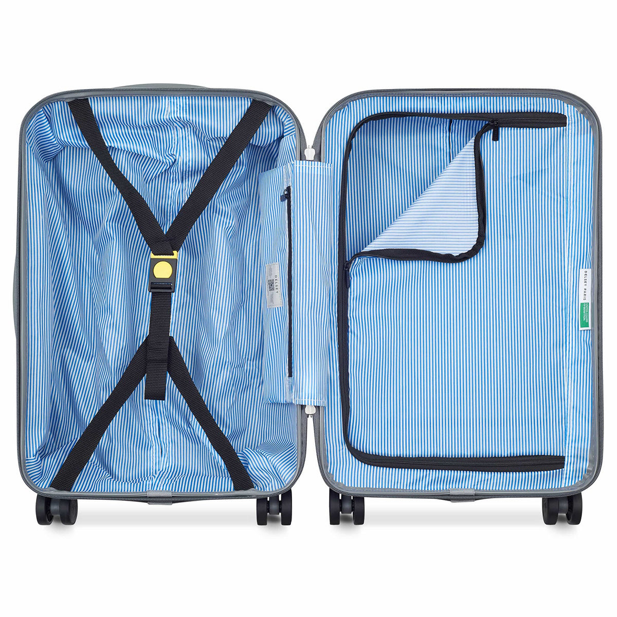 Delsey Benetton UCB Hard Carry-On Spinner Luggage