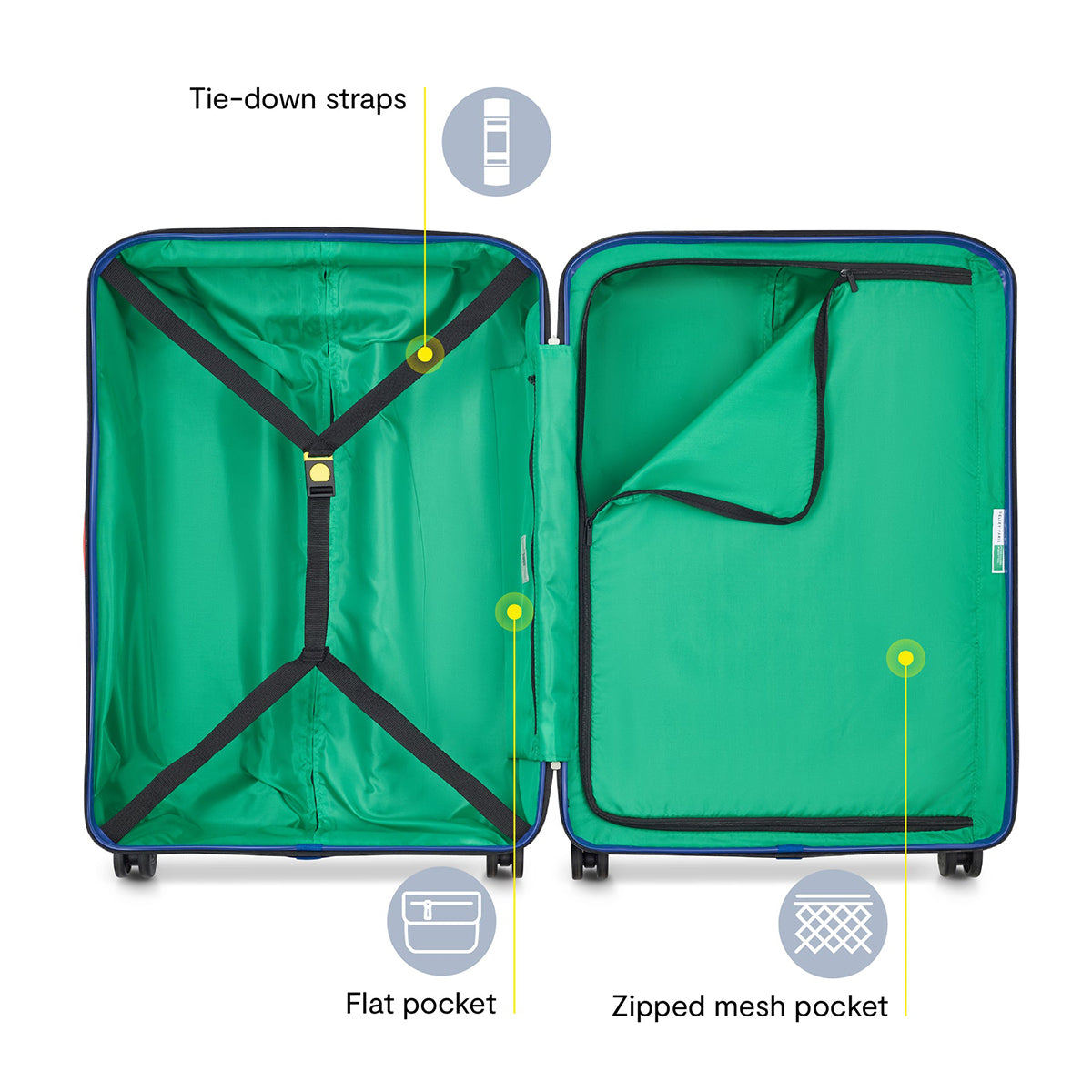 Delsey Benetton United Large Spinner Luggage