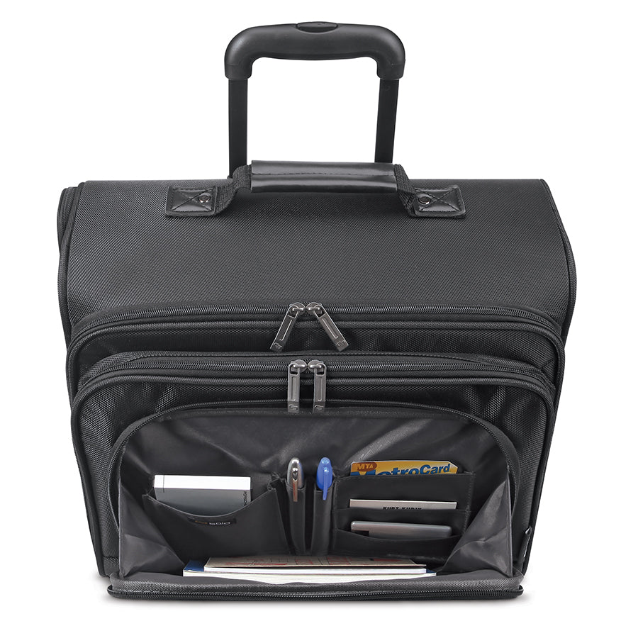 Solo Columbus Rolling Overnighter Briefcase