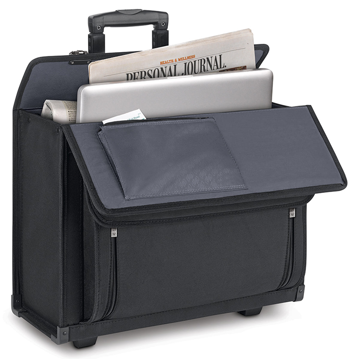 Solo Classic Rolling Catalog Briefcase