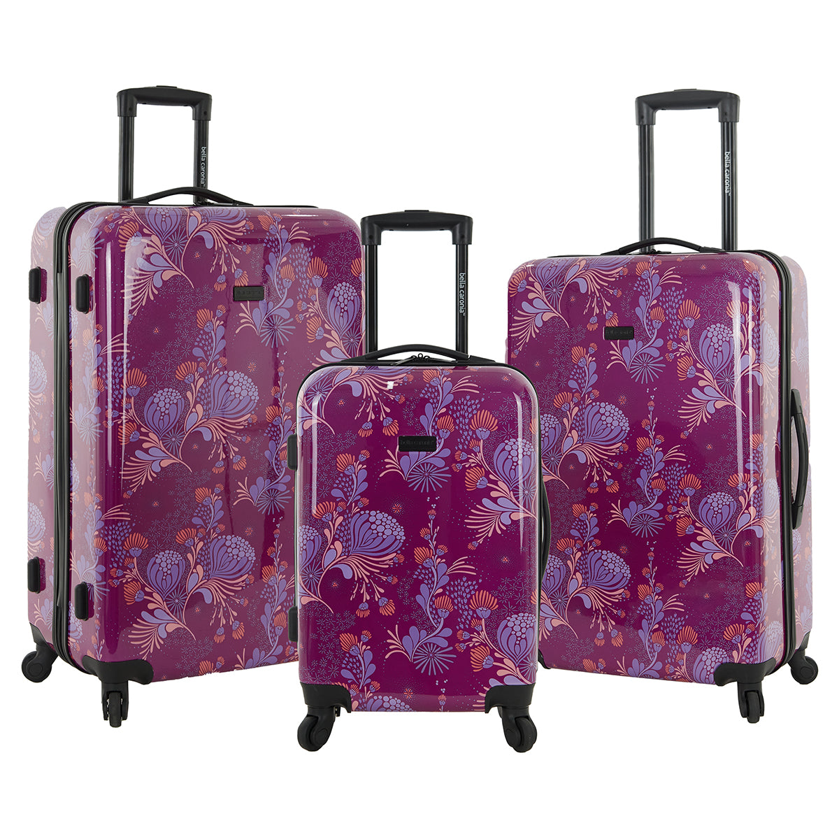 Bella Caronia Voguish 3 Piece Luggage Set