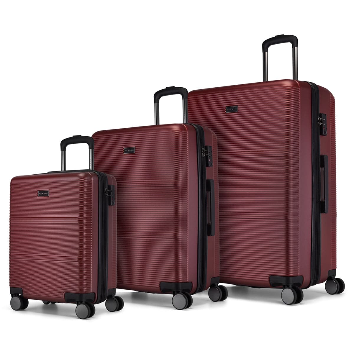 Bugatti Brussels 3 Piece Luggage Set – bagdUp