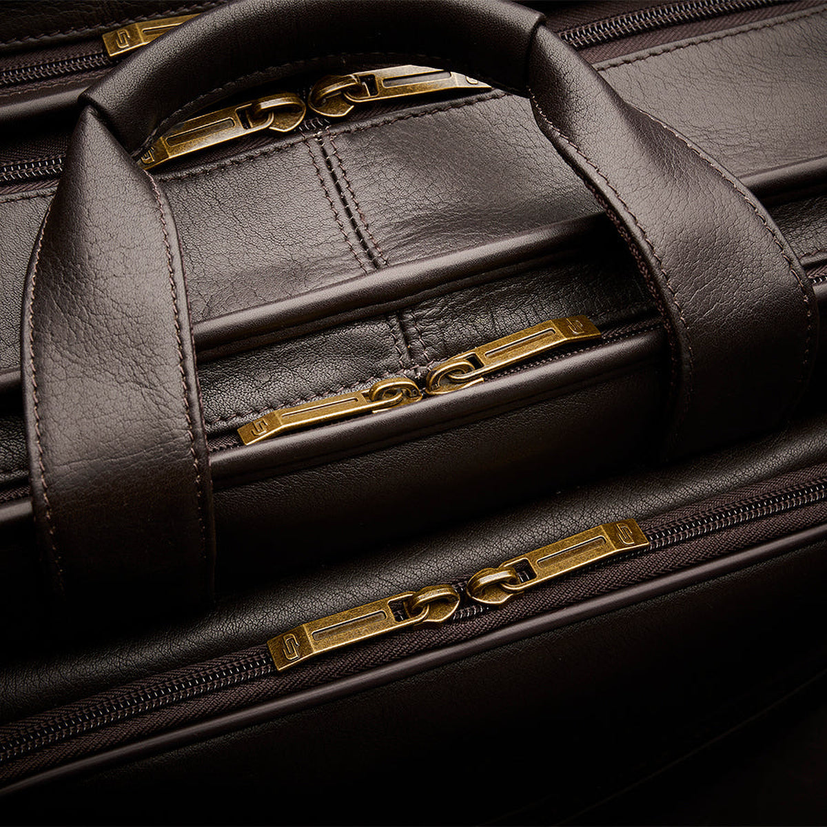 Solo Classic Leather Briefcase