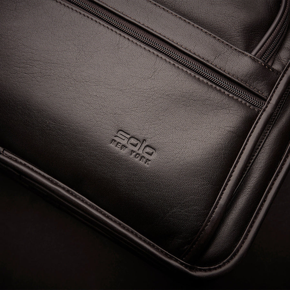 Solo Classic Leather Briefcase