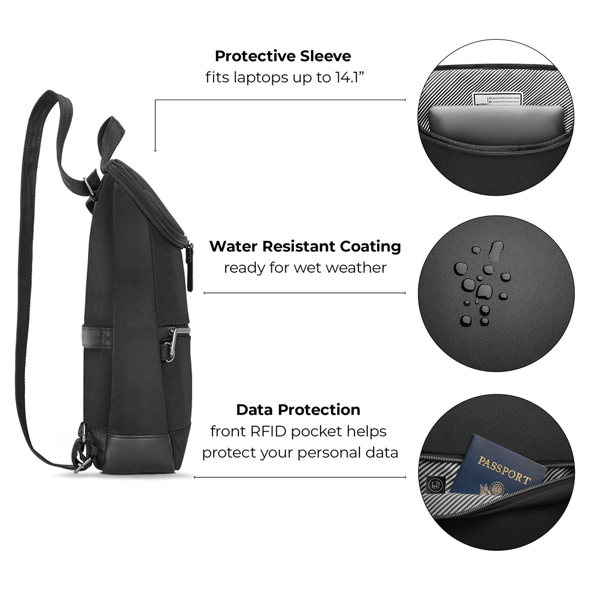 Solo Stealth Hybrid Backpack/Tote