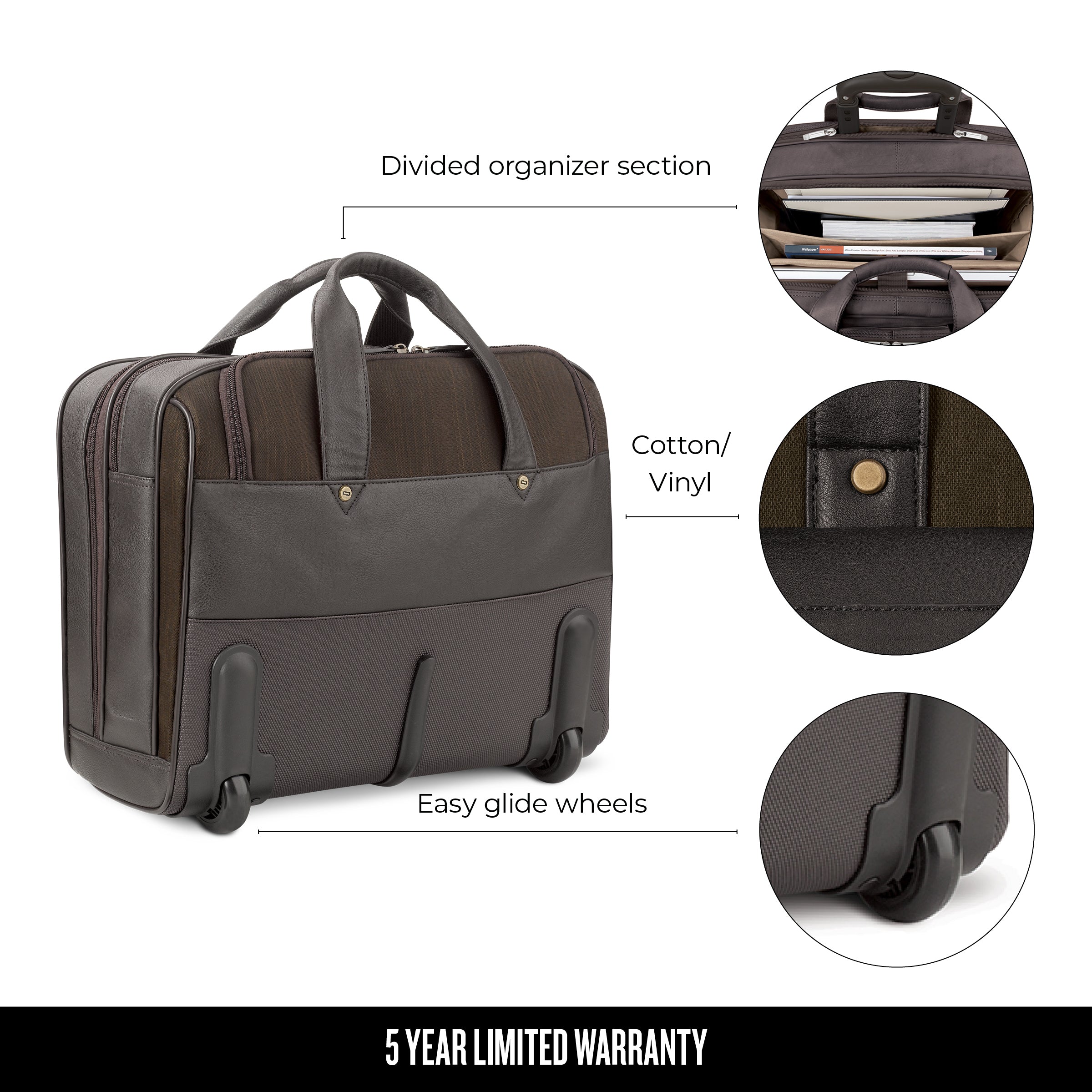 Solo MacDougal Rolling Case - Thumbnail 5