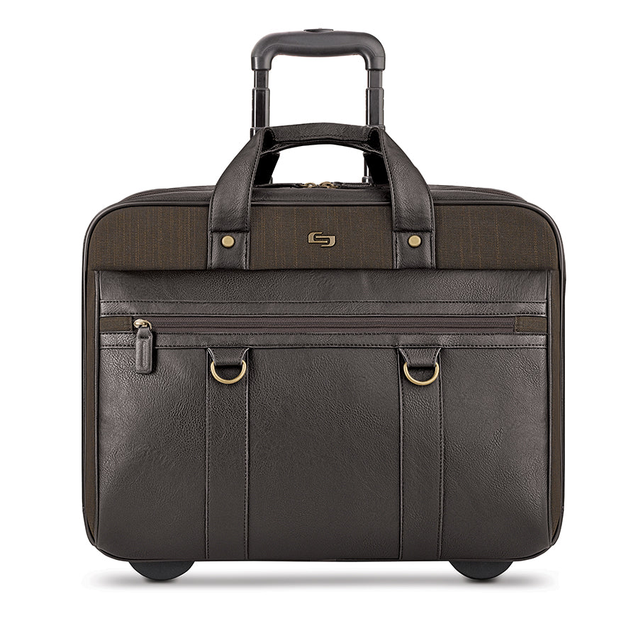 Solo Macdougal Rolling Briefcase