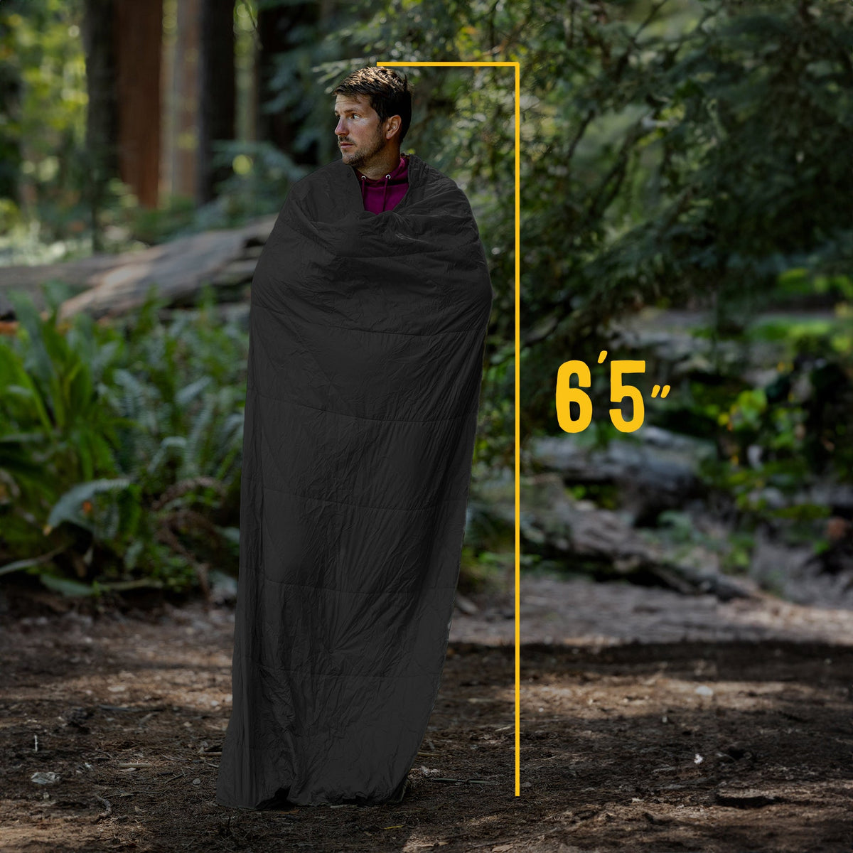 Gravel Layover XL Packable and Insulated Travel Blanket