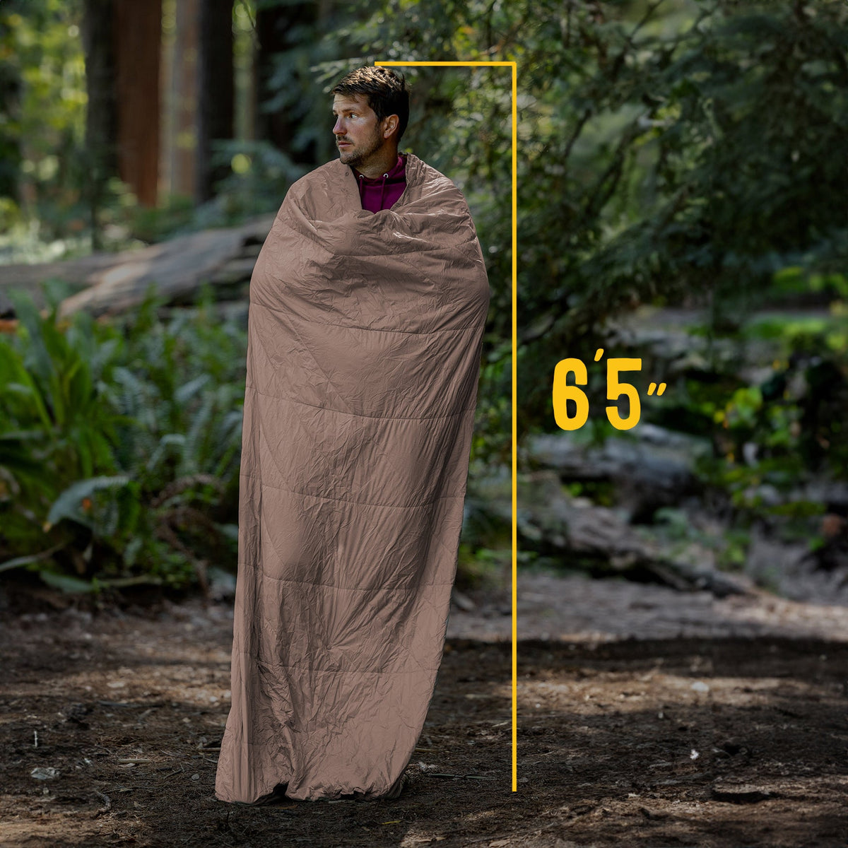 Gravel Layover XL Packable and Insulated Travel Blanket