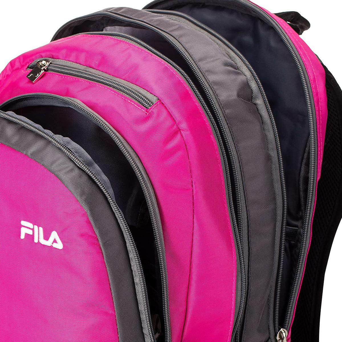 Fila Duel Tablet and Laptop Backpack Black Grey One Size