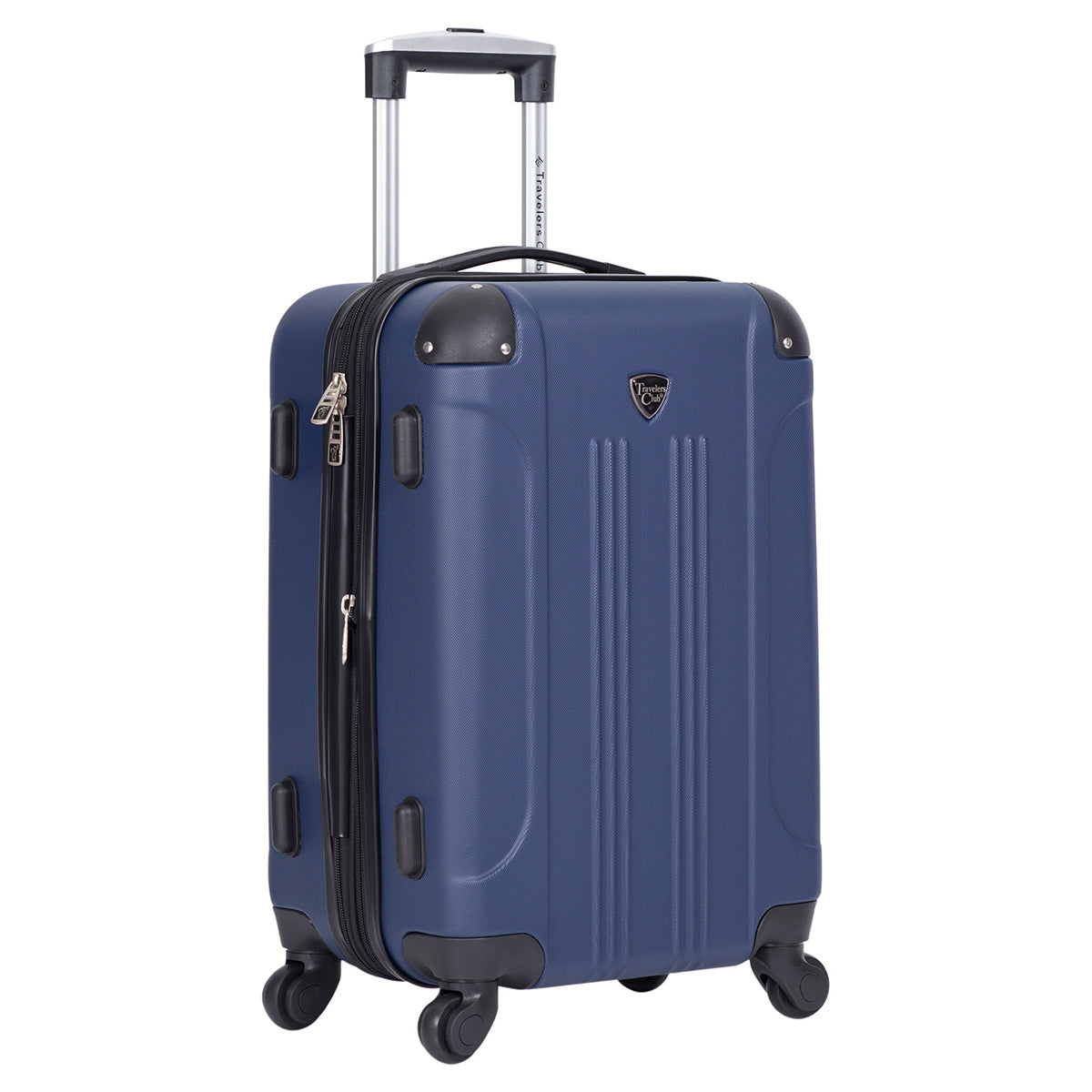 Travelers Club Chicago Expandable Spinner Carry-On Luggage