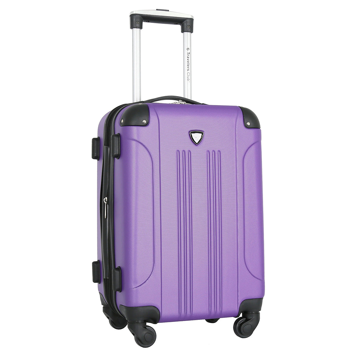 Travelers Club Chicago Expandable Spinner Carry-On Luggage