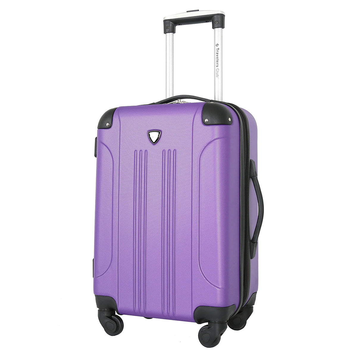 Travelers Club Chicago Expandable Spinner Carry-On Luggage