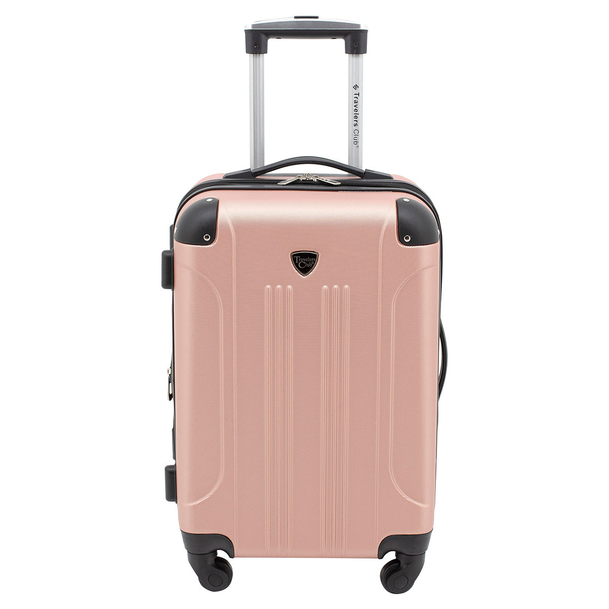 Travelers Club Chicago Expandable Spinner Carry-On Luggage