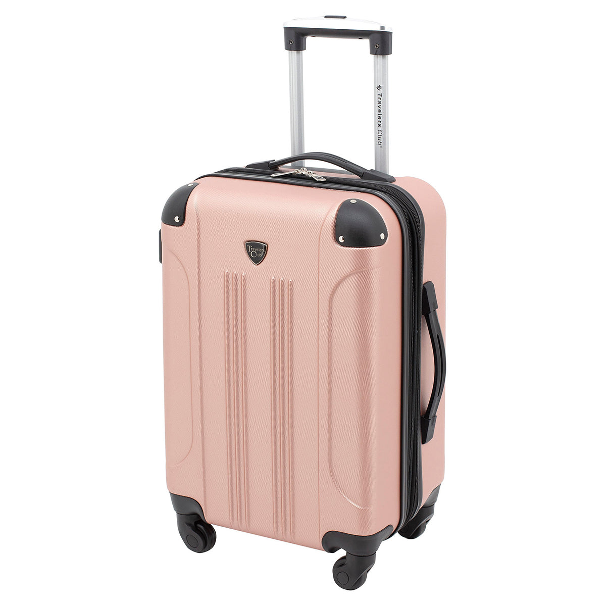 Travelers Club Chicago Expandable Spinner Carry-On Luggage