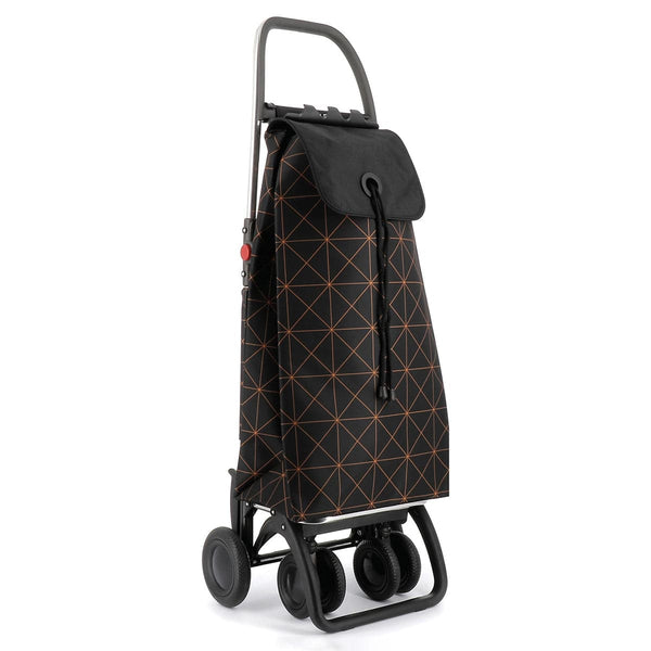  ROLSER I-Max Star 4 Wheel 2 Swivelling Foldable Shopping  Trolley - Orange : Everything Else