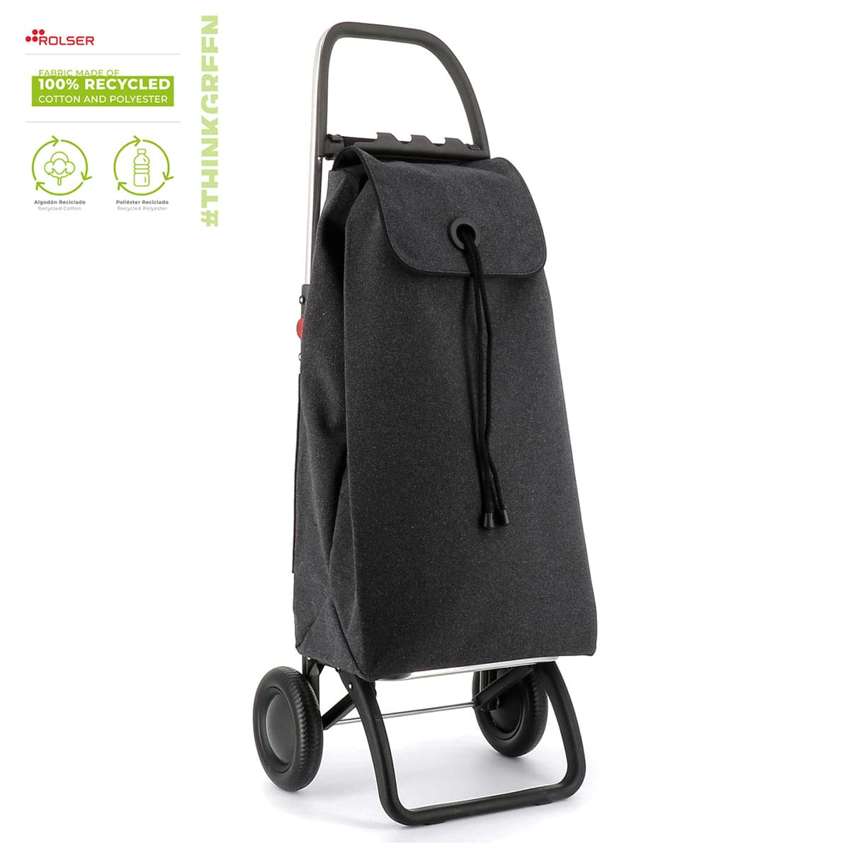 Rolser EcoImax 2 Wheel Foldable Shopping Trolley