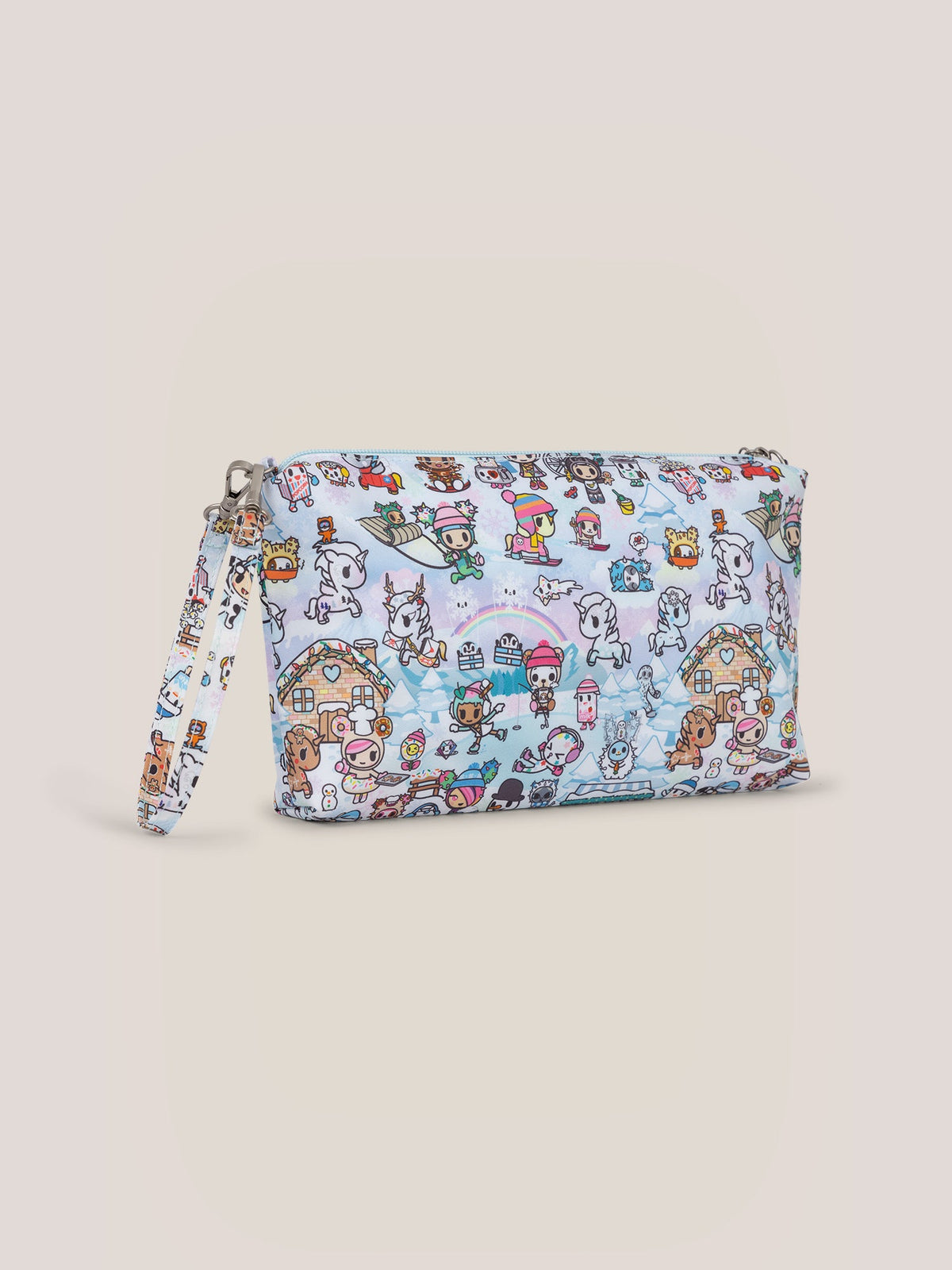 Ju-Ju-Be Tokidoki Snow Day Be Quick Shoulder Diaper Hand Bag - Ice Blue