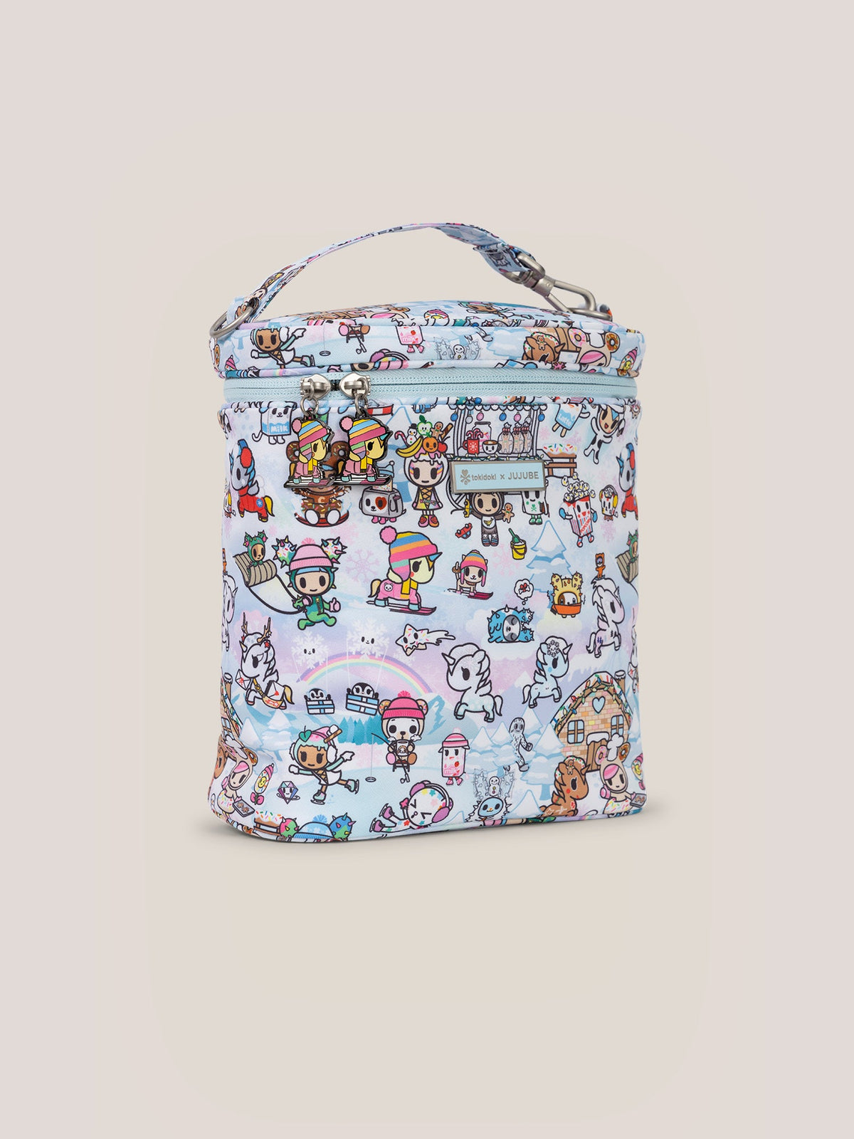 Ju-Ju-Be Tokidoki Snow Day Fuel Cell Insulated Bottle Bag - Ice Blue