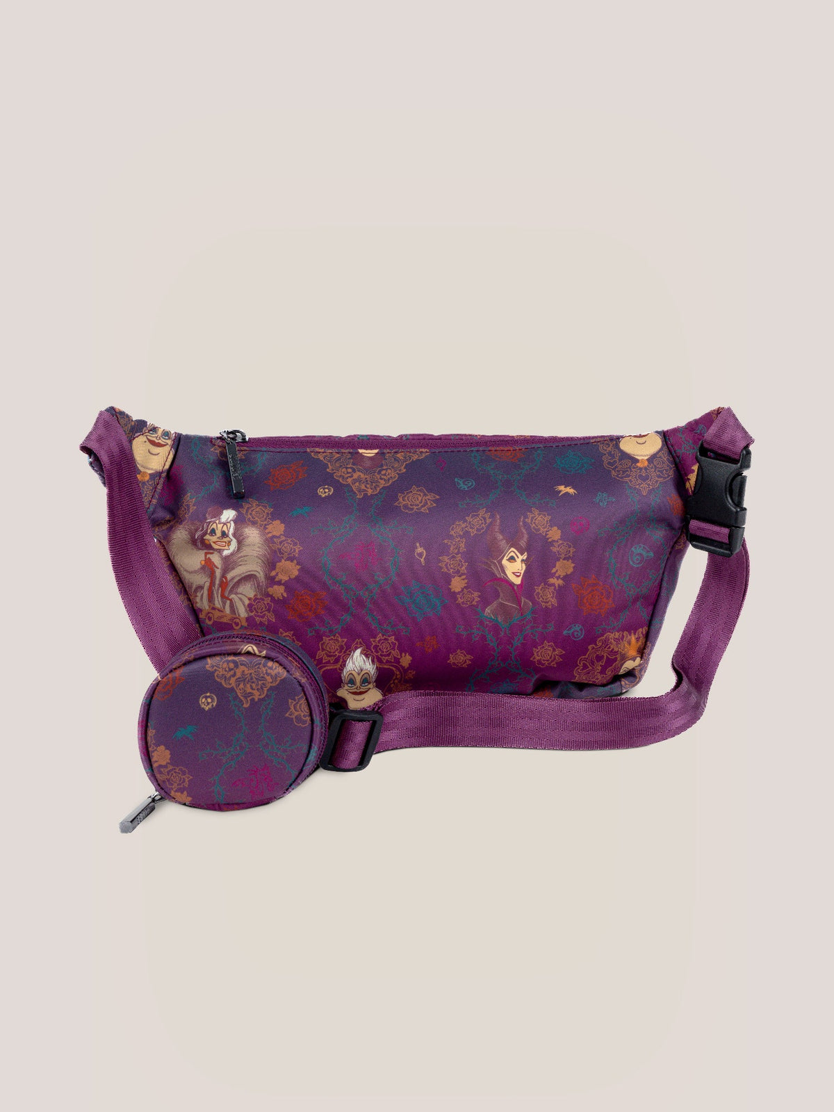 Ju-Ju-Be Disney Villains Park Pack Crossbody Bag - Dark Purple