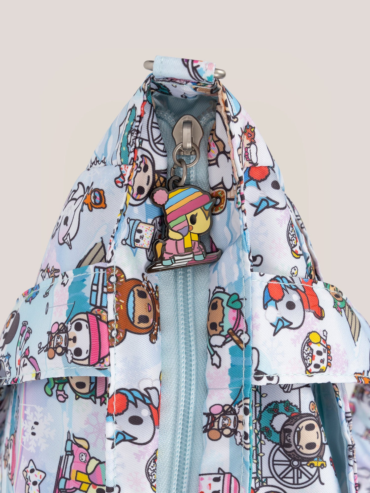 Ju-Ju-Be Tokidoki Snow Day Be Light Diaper Tote Bag - Ice Blue