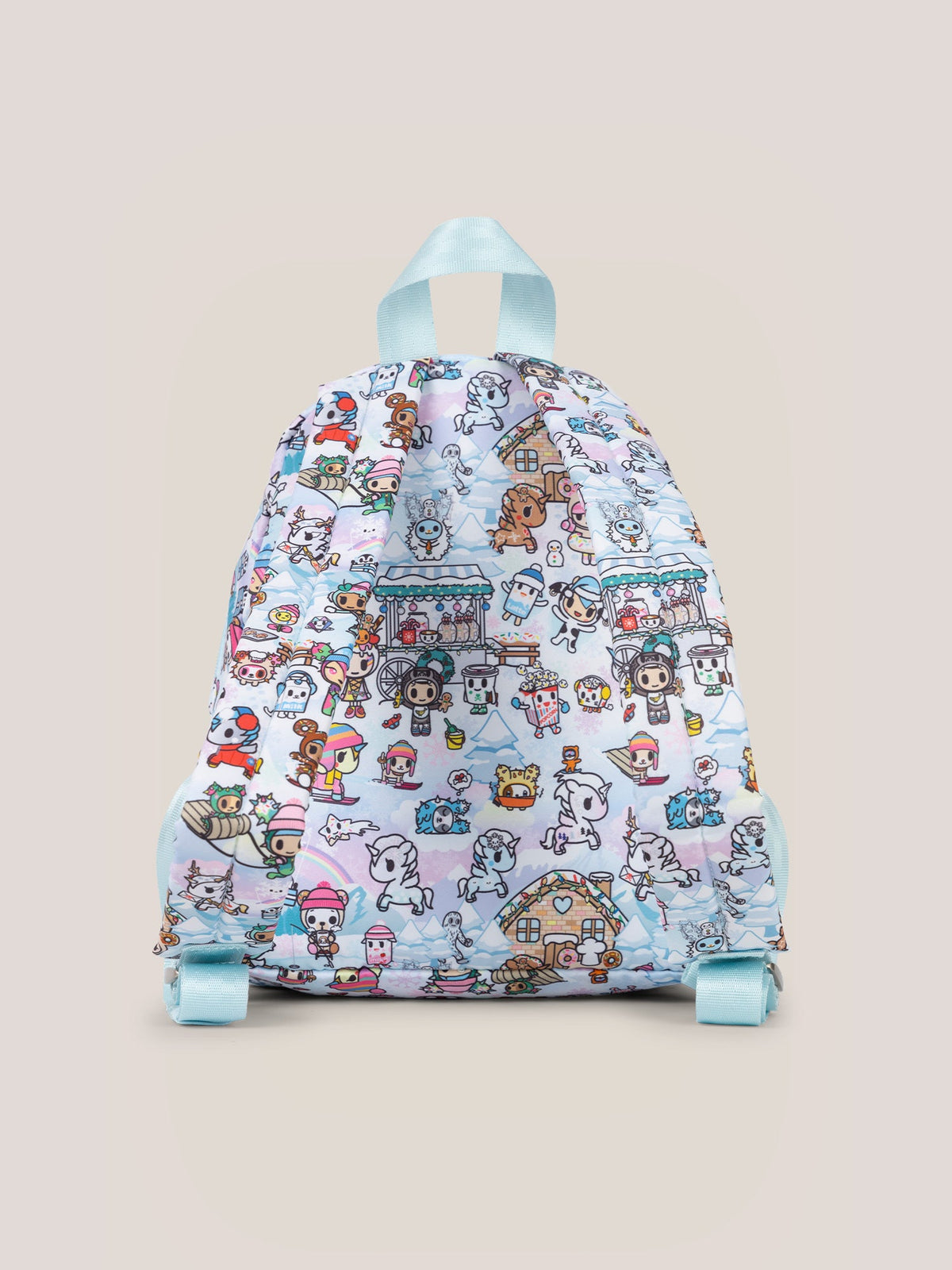 Ju-Ju-Be Tokidoki Snow Day Everyday Mini Small Diaper Backpack - Ice Blue