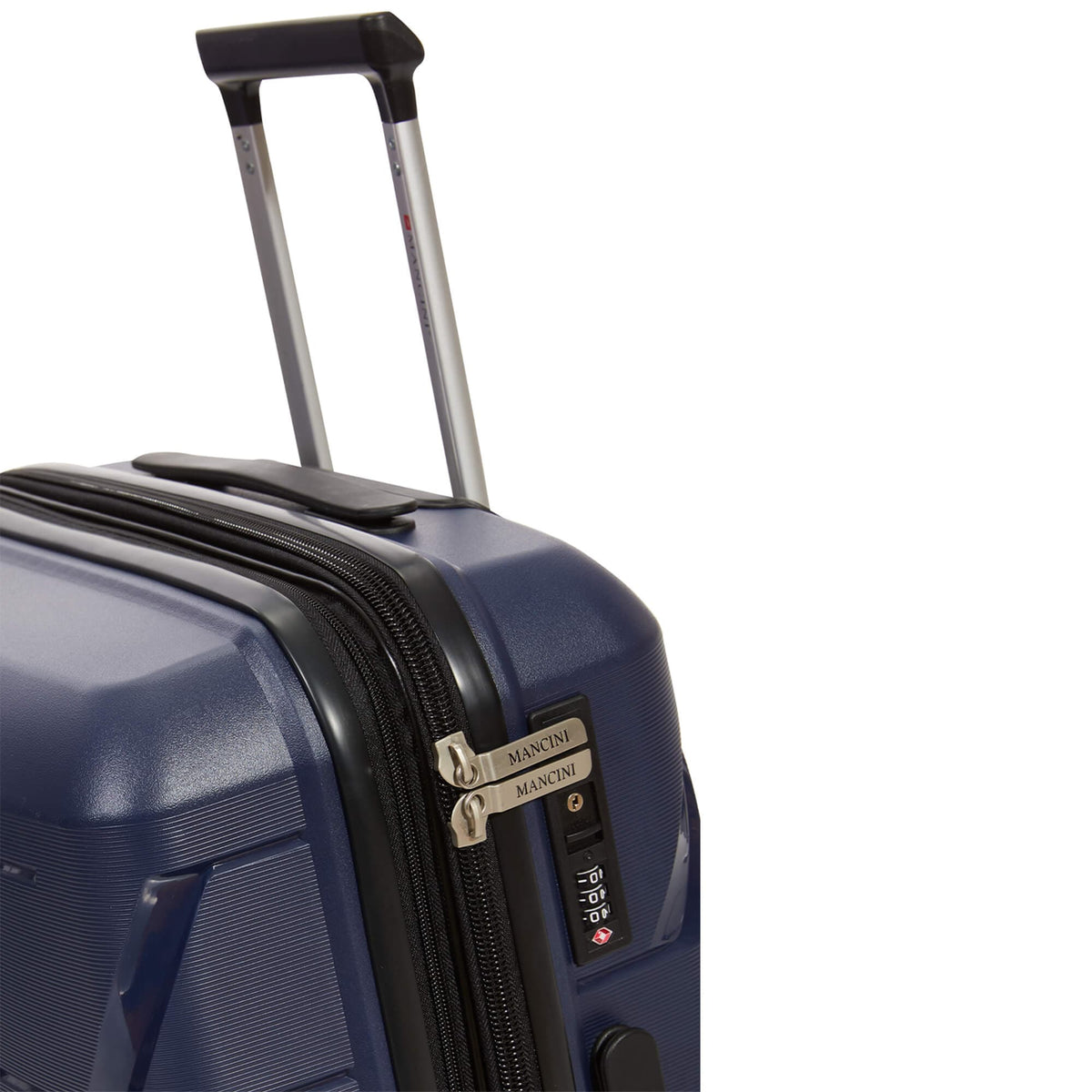 Mancini Melbourne Expandable Polypropylene Spinner Luggage