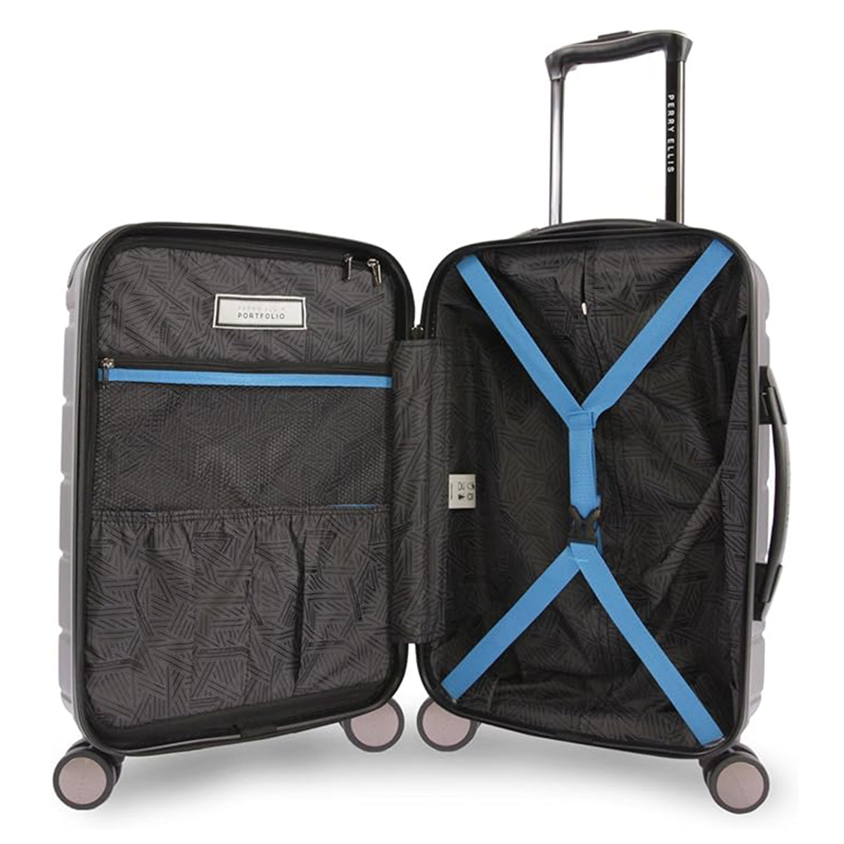 Perry Ellis Tanner 21" Hardside Carry-On Spinner Luggage