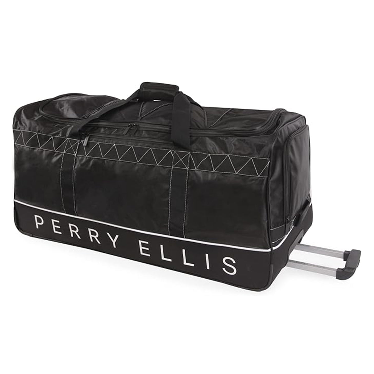 Perry Ellis Extra Large Rolling Duffel Bag