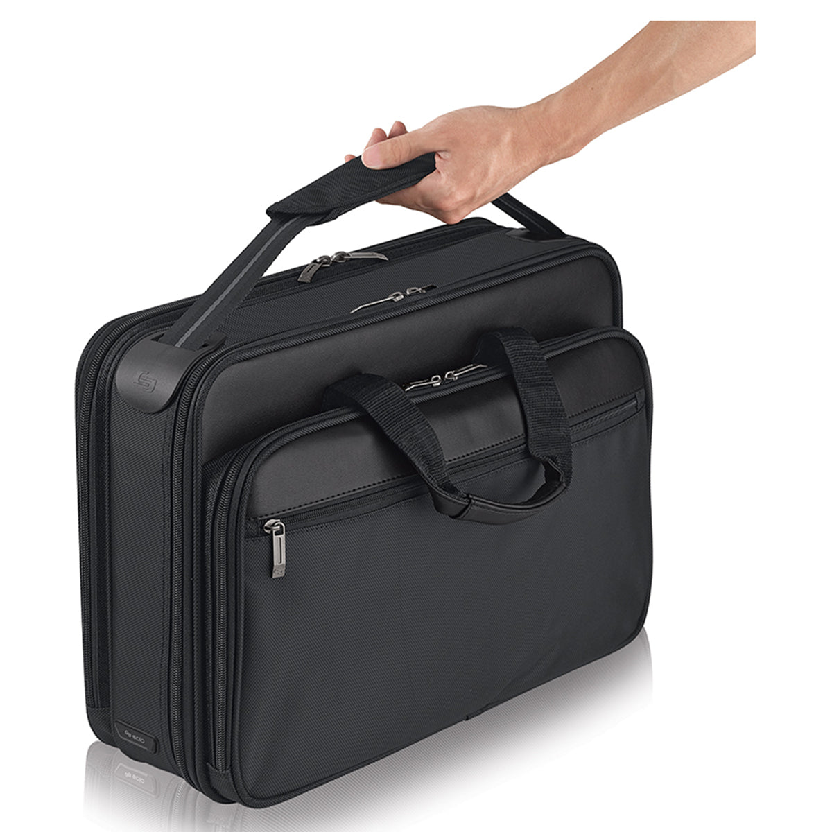 Solo Paramount Retractable Strap Briefcase