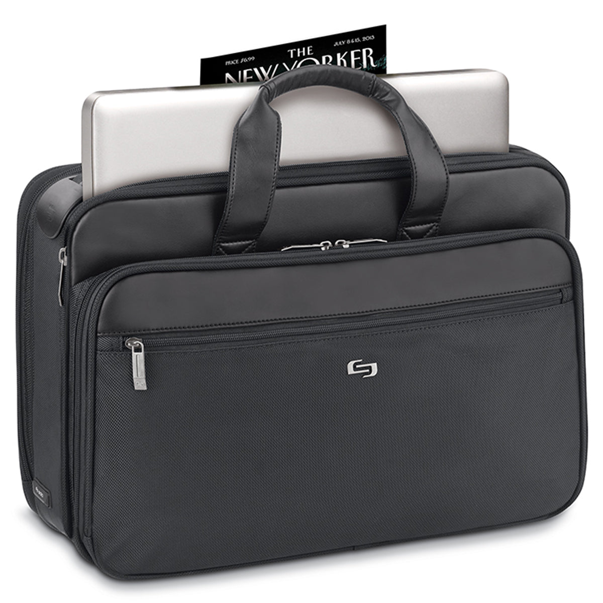 Solo Paramount Retractable Strap Briefcase