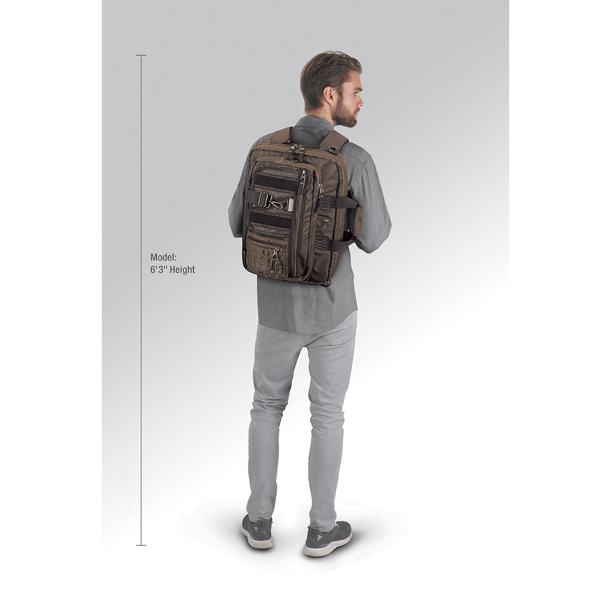 Solo Zone Hybrid Briefcase/Backpack