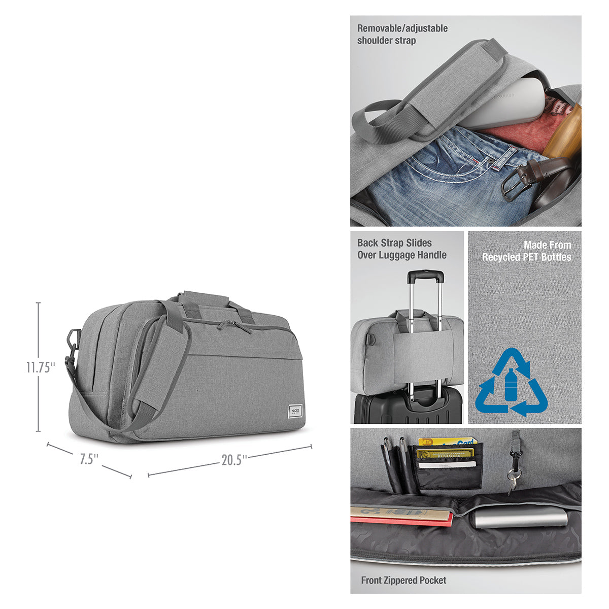 Solo Remove Duffel Bag