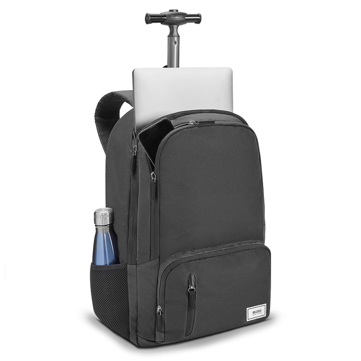 Solo Bleecker Recycled Rolling Backpack