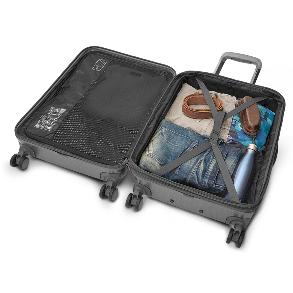 Solo Reserve Expandable Check-In Spinner Luggage