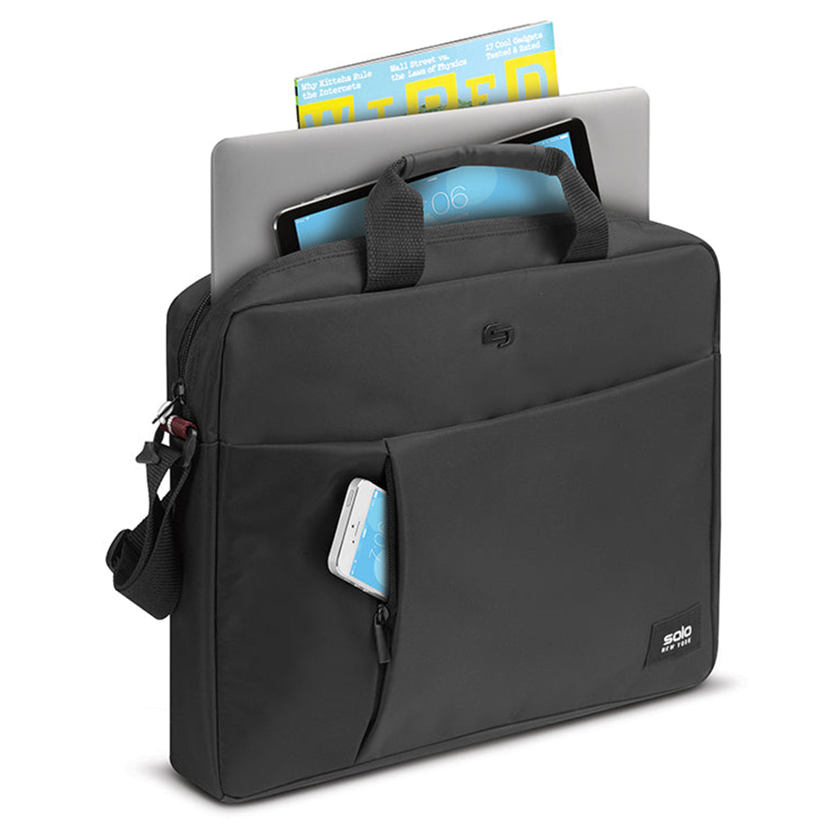 Solo Lead Slim Briefcase