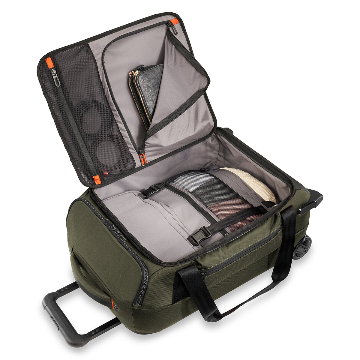 Briggs & Riley ZDX Rolling Carry-On Upright Duffle Bag