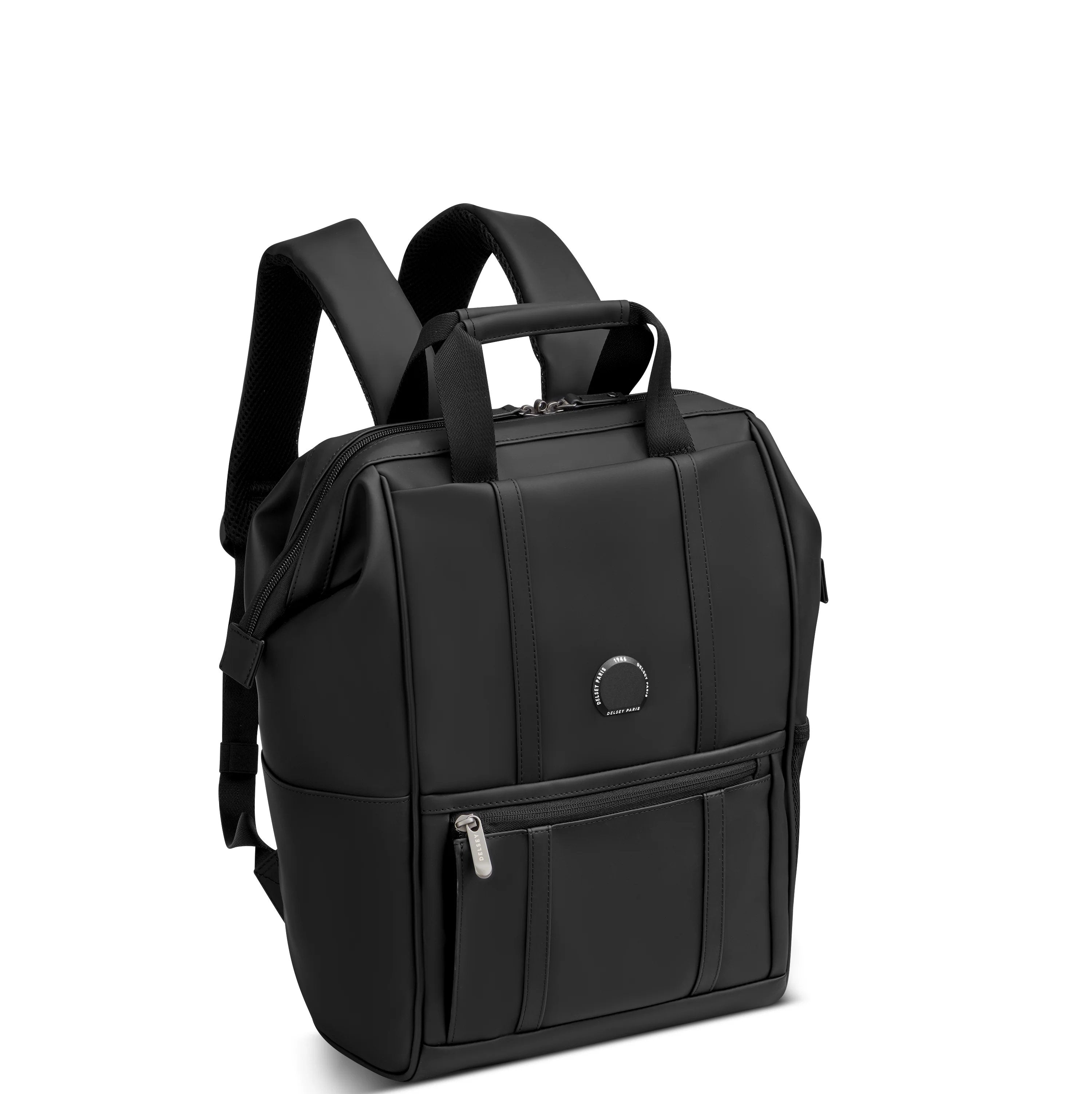 Delsey Cadence 14" Laptop Backpack in Deep Black