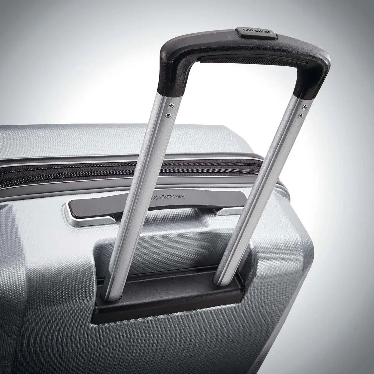 Samsonite silver carry on sales