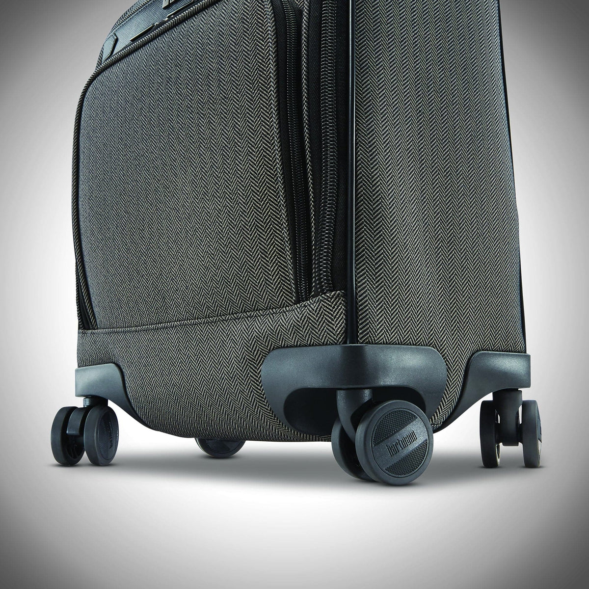 Hartmann Herringbone Deluxe Carry On Underseat Spinner Luggage