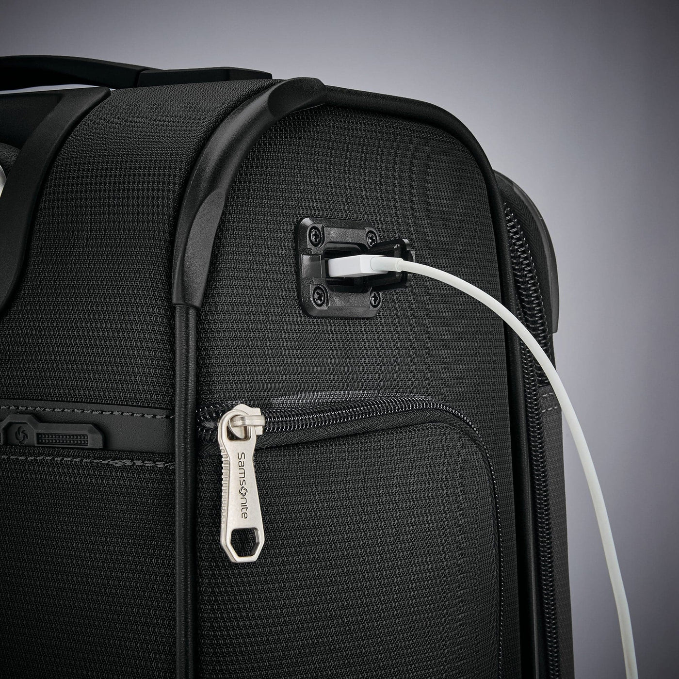 Samsonite Usb Samsonite SoLyte DLX Carry On Expandable Spinner Luggage | bagdUp