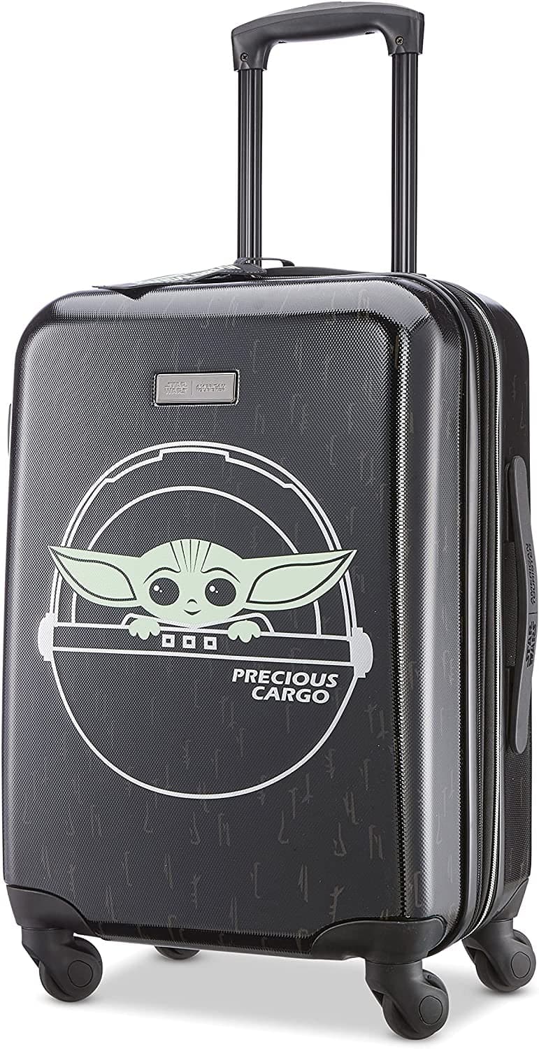 American Tourister Kids' Disney Hardside Upright Luggage 20" Carry-On Spinner - Star Wars The Child